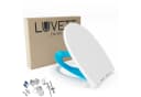 LUVETT Kinder-WC-Sitz mit SoftClose Absenkautomatik Duroplast O-Form Bild 2