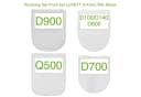 LUVETT WC-Sitz D900 D-Form Modern SoftClose Duroplast Weiß Bild 3
