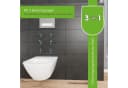 LUVETT WC-Sitz D900 D-Form Modern SoftClose Duroplast Weiß Bild 4