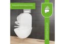 LUVETT WC-Sitz D900 D-Form Modern SoftClose Duroplast Weiß Bild 5