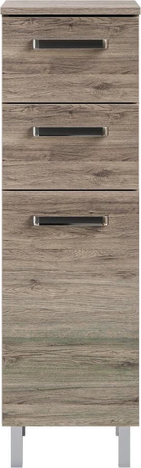 Unterschrank SAPHIR mit Türdämpfer und Schubladen Eiche Terra