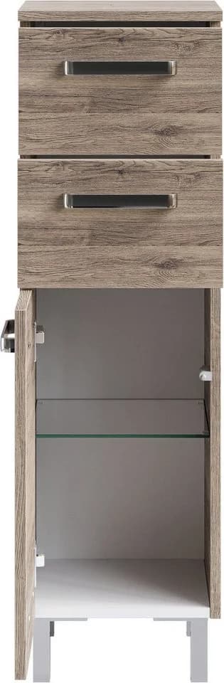 Unterschrank SAPHIR mit Türdämpfer und Schubladen Eiche Terra - Bild 3