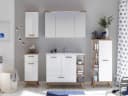 PELIPAL Spiegelschrank Weiß-glänzend Modern Bild 1