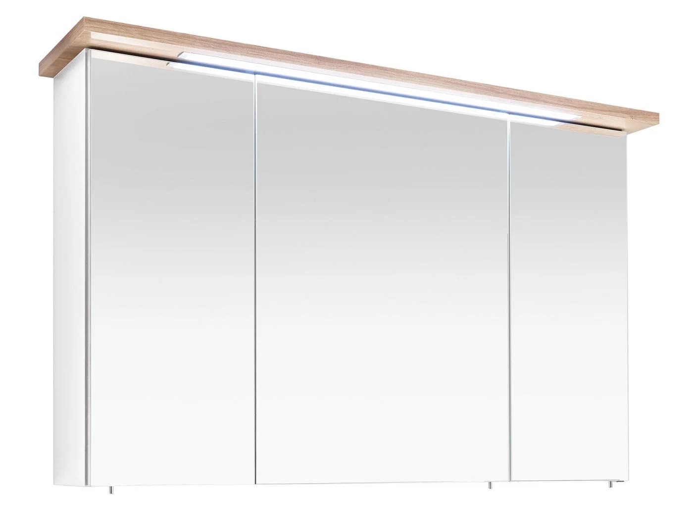 PELIPAL Spiegelschrank Weiß-glänzend Modern - Bild 2