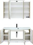 PELIPAL Badmöbel-Set Aachen Riviera Eiche 112 cm Bild 1