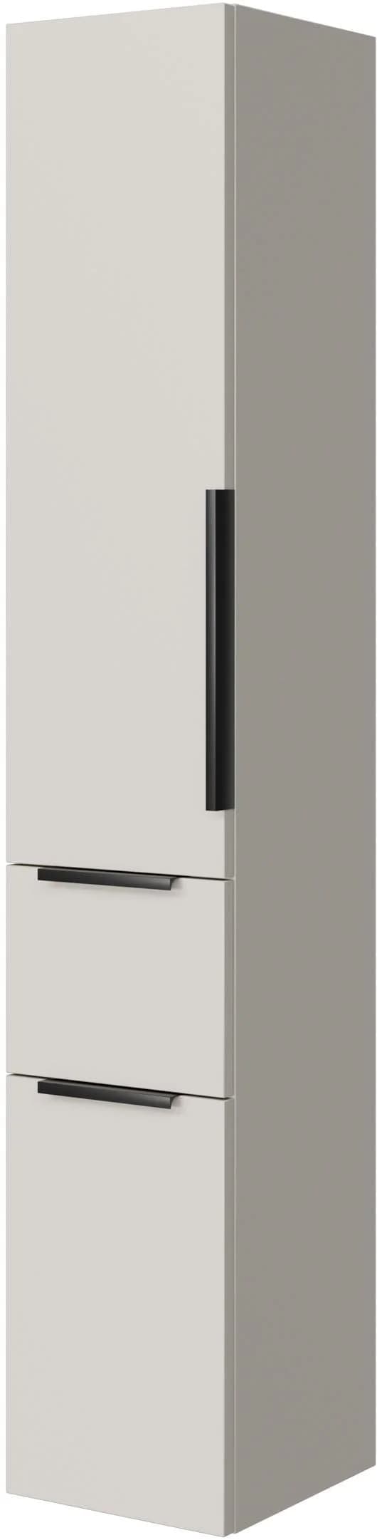 Hochschrank SAPHIR 2 Türen Kaschmir Matt mit Soft-Close