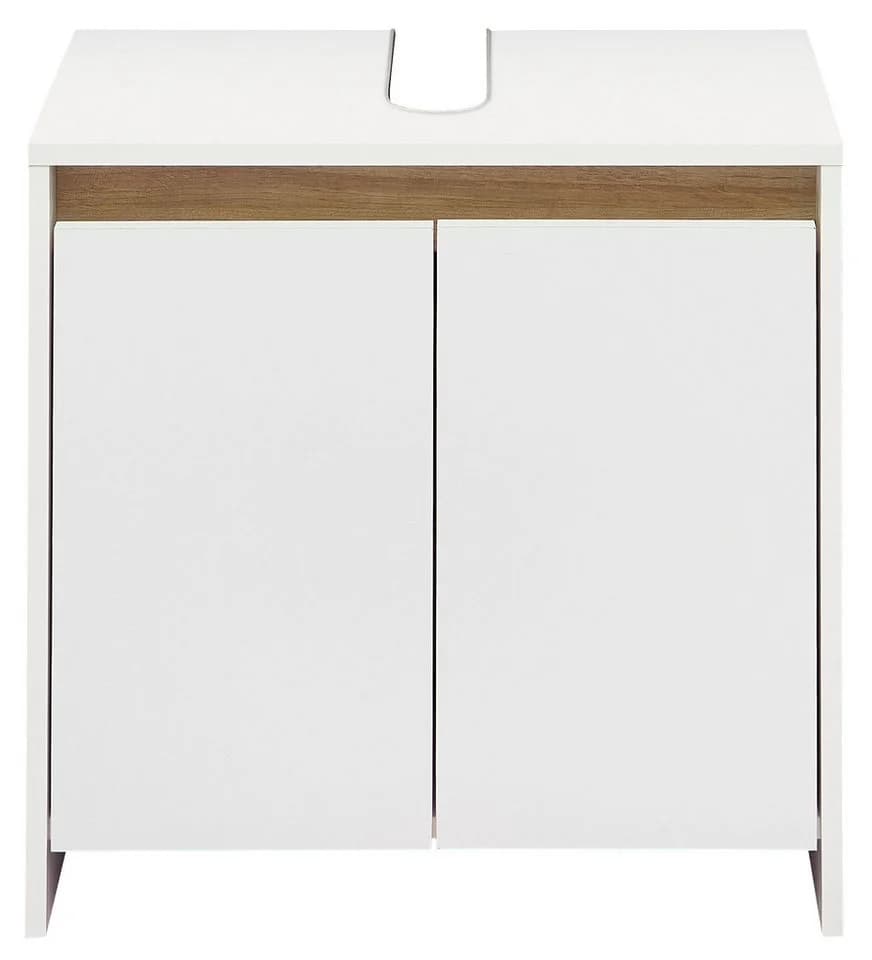 Saphir Waschbeckenunterschrank Quickset 100 2 Türen 61,6 cm Weiß - Bild 3