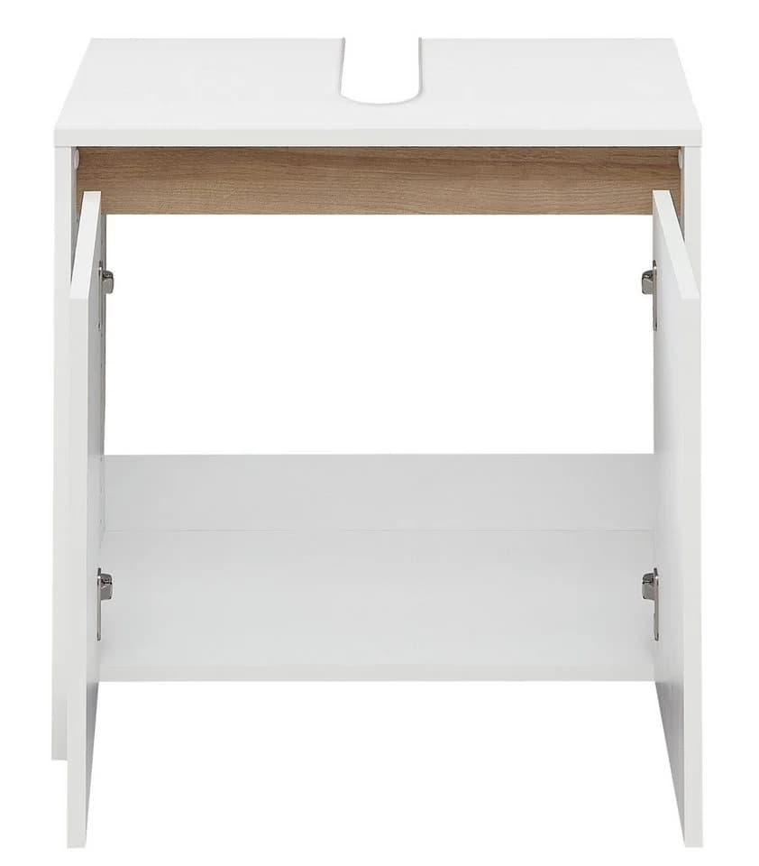 Saphir Waschbeckenunterschrank Quickset 100 2 Türen 61,6 cm Weiß - Bild 4