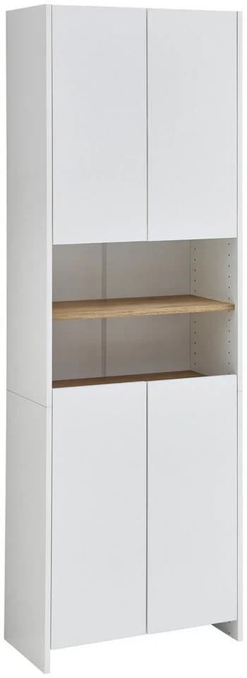 Hochschrank SAPHIR Quickset 100 Badschrank 4 Türen Weiß - Bild 2