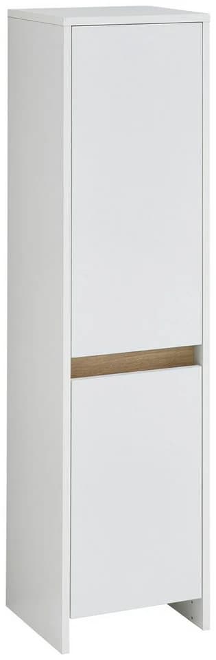 Saphir Badschrank 32,4 cm, 2 Türen, 2 Einlegeböden, Midischrank, Akzentfuge - Bild 2