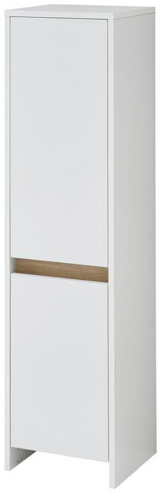Saphir Badschrank 32,4 cm, 2 Türen, 2 Einlegeböden, Midischrank, Akzentfuge - Bild 3
