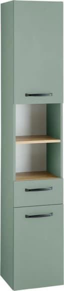 Hochschrank SAPHIR Quickset 500 Badschrank 32,4 cm Breite Salbei Nachbildung Bild 2