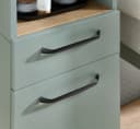 Hochschrank SAPHIR Quickset 500 Badschrank 32,4 cm Breite Salbei Nachbildung Bild 5