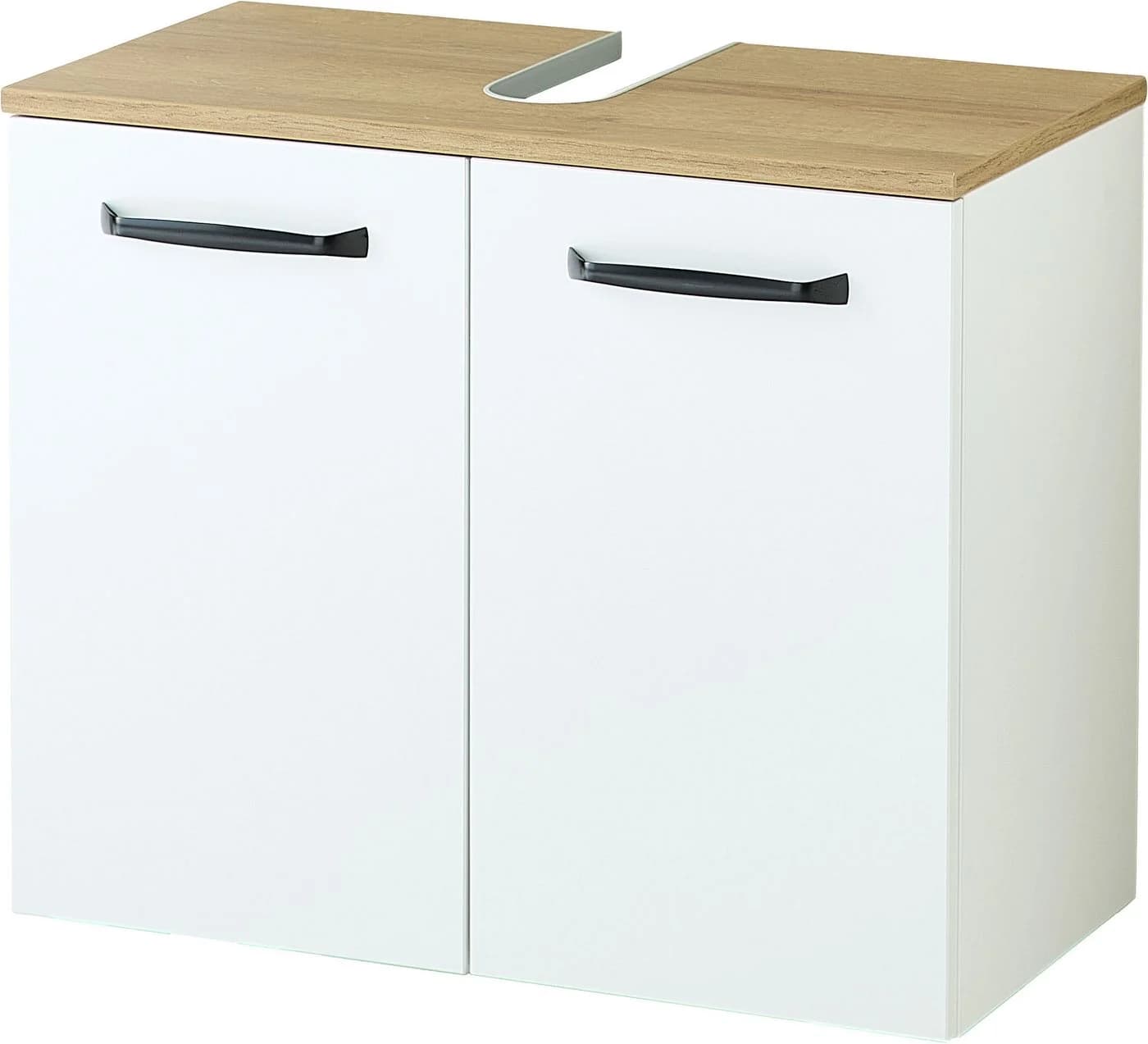 Waschbeckenunterschrank SAPHIR Quickset 500 2 Türen Weiß Matt Holzwerkstoff - Bild 2