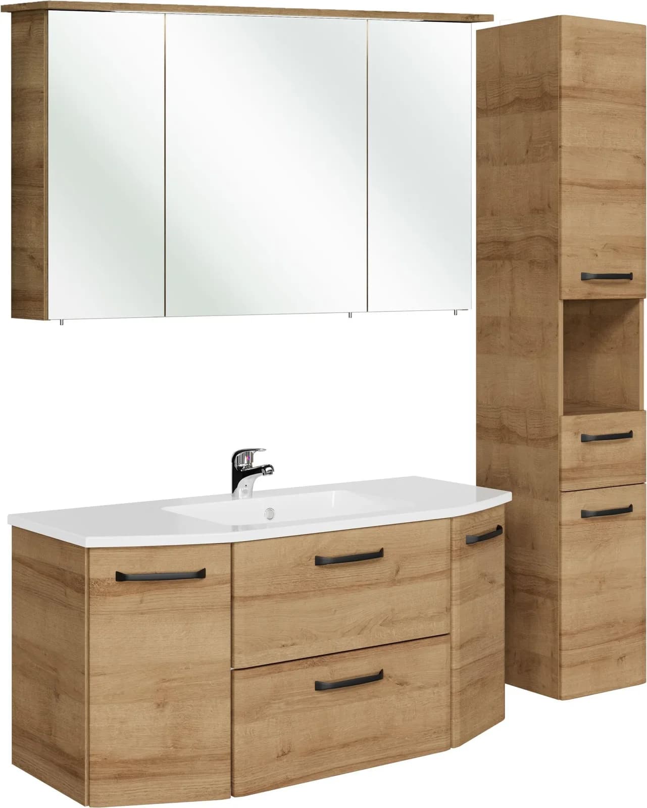Badmöbel-Set SAPHIR Quickset 318 mit Türdämpfer