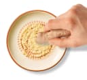 Cilio Tellerreibe CARAMELLO Keramikreibe mit Pinsel Bild 3