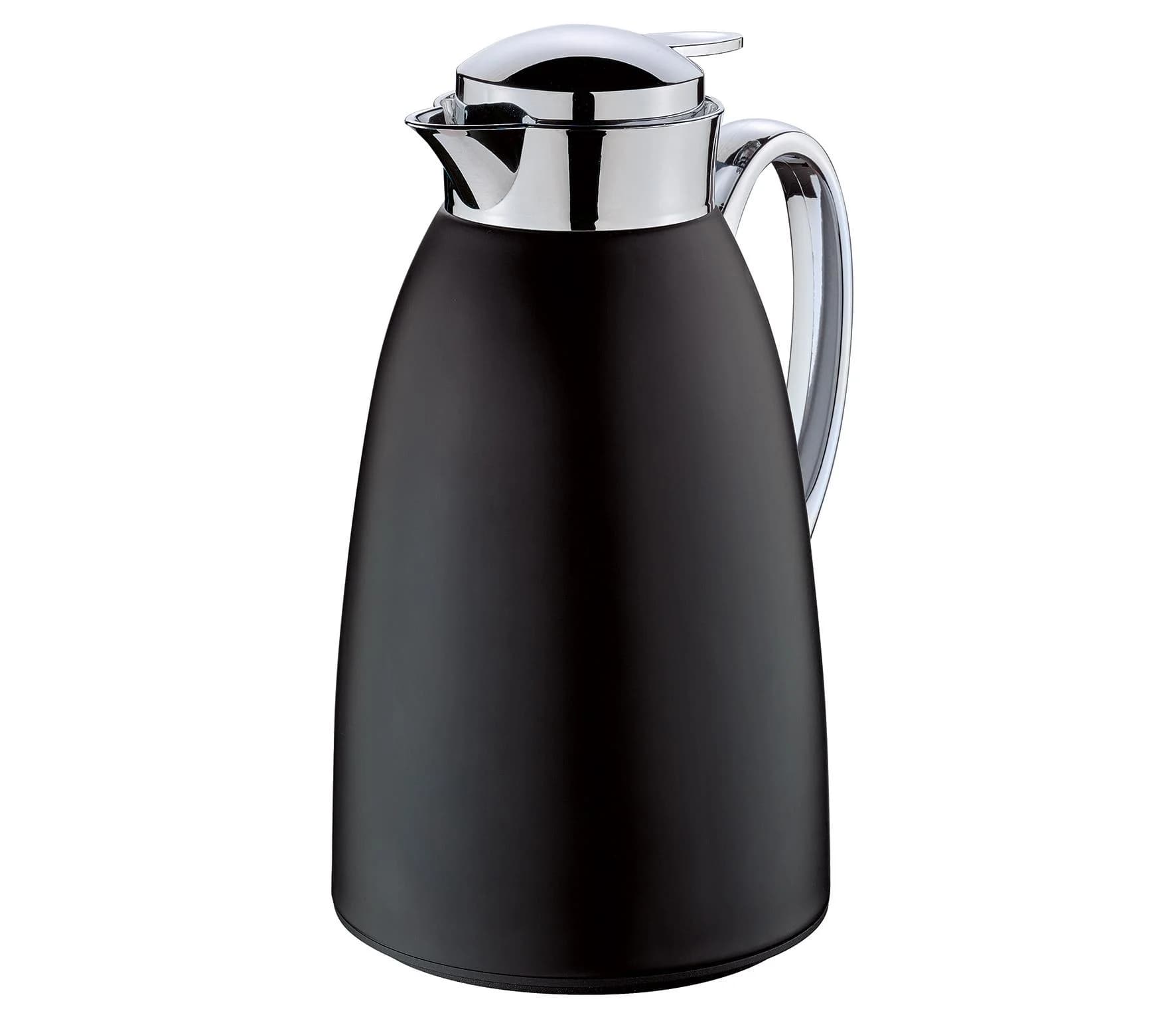 Isolierkanne cilio VENEZIA 1 Liter Edelstahl Schwarz