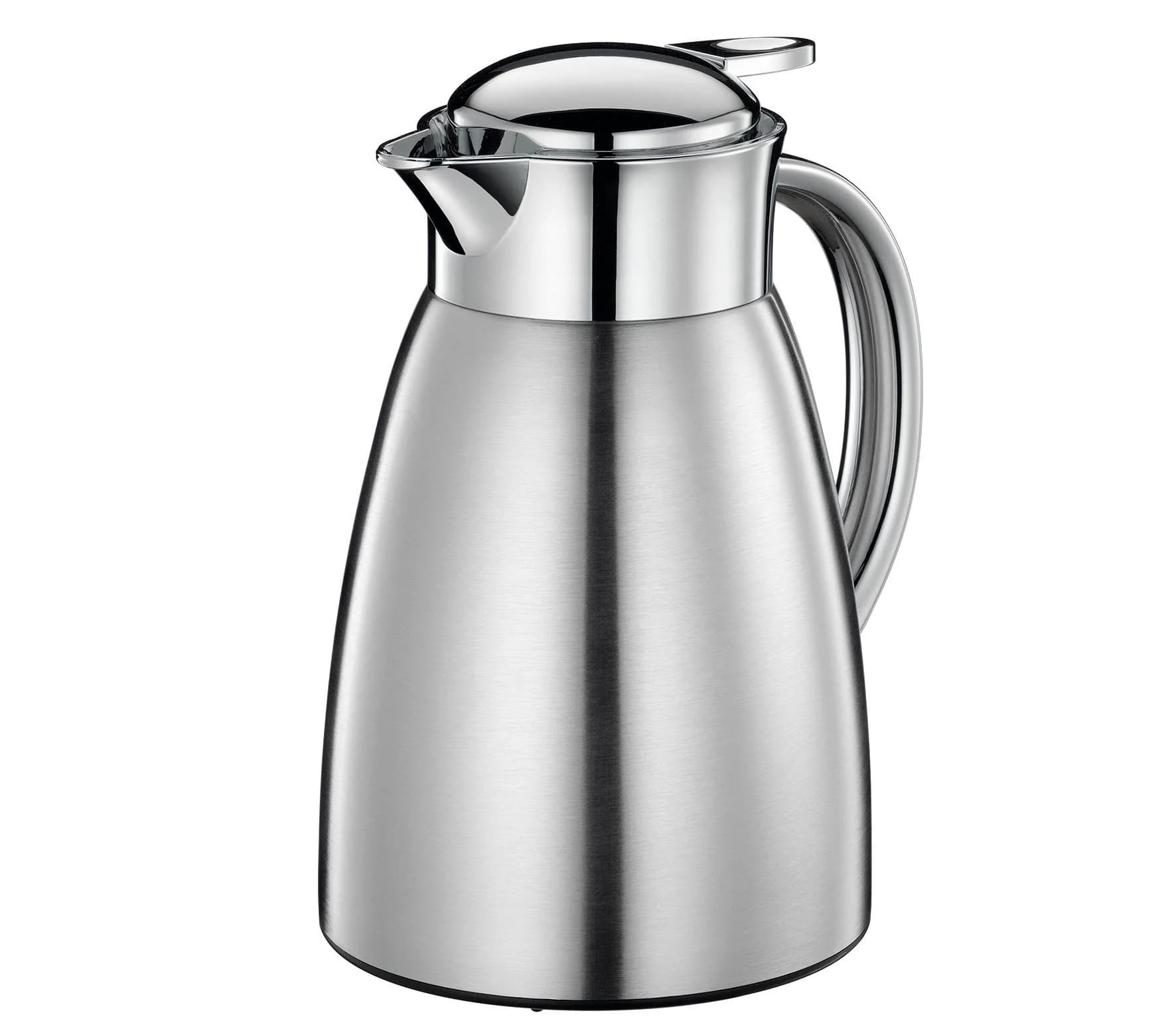 Isolierkanne cilio TRIEST 1 Liter Silber Edelstahl