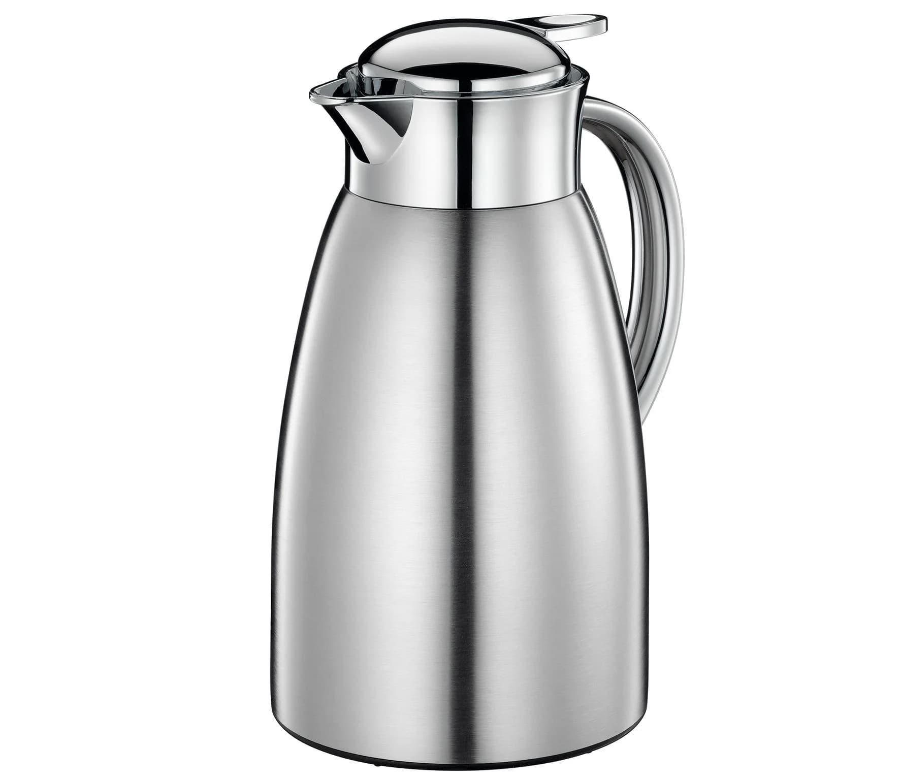 Isolierkanne cilio TRIEST 1,5 Liter Silber Edelstahl