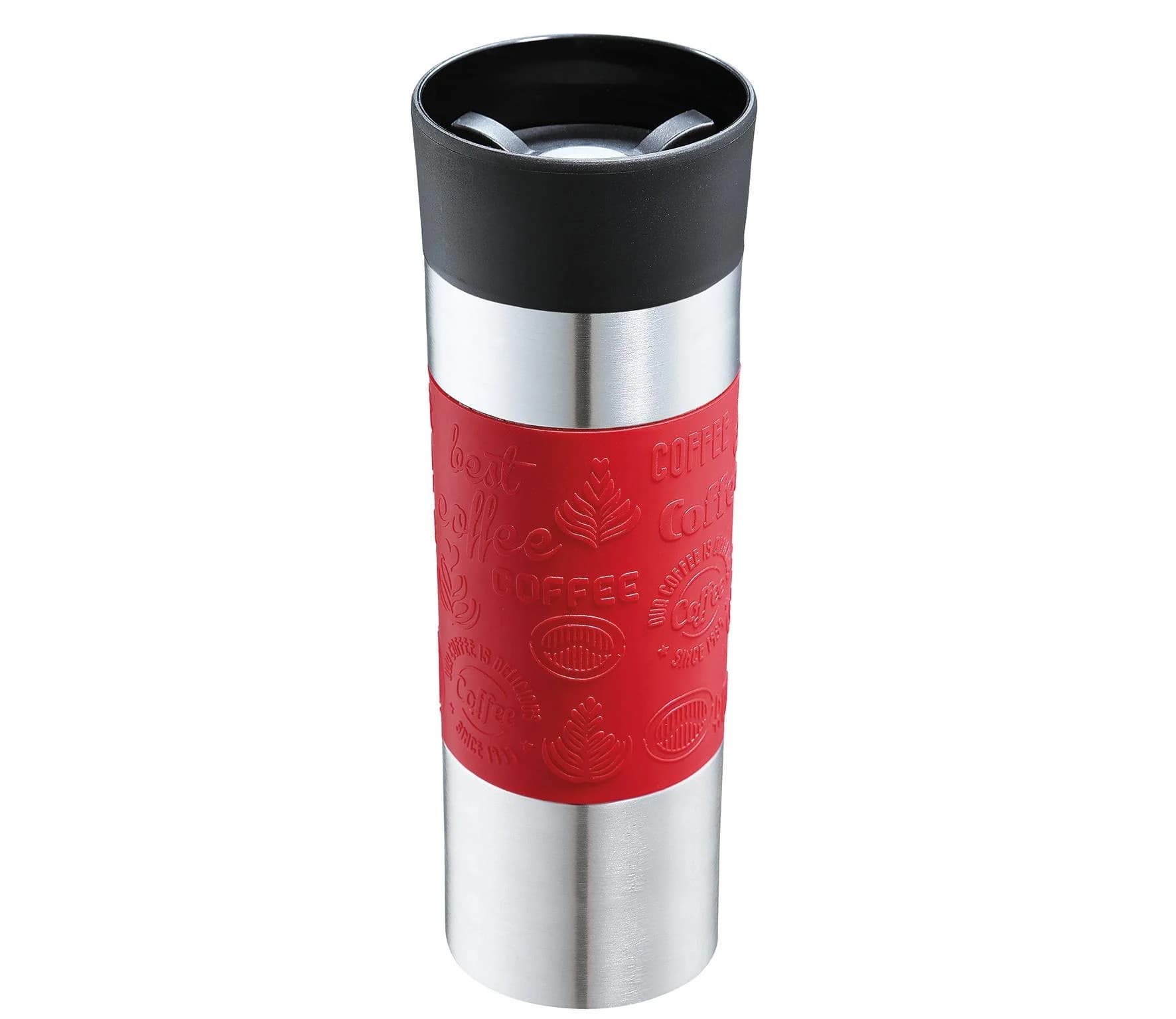 Isolierbecher cilio VIAGGIO Rot Edelstahl