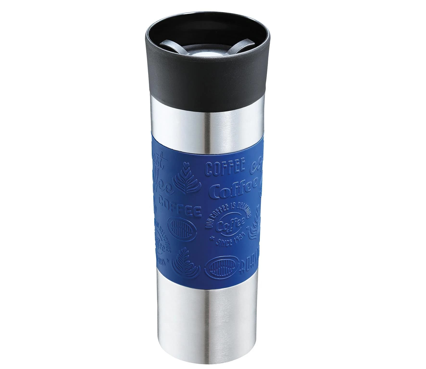 Isolierbecher cilio VIAGGIO 500ml Blau Edelstahl Kunststoff