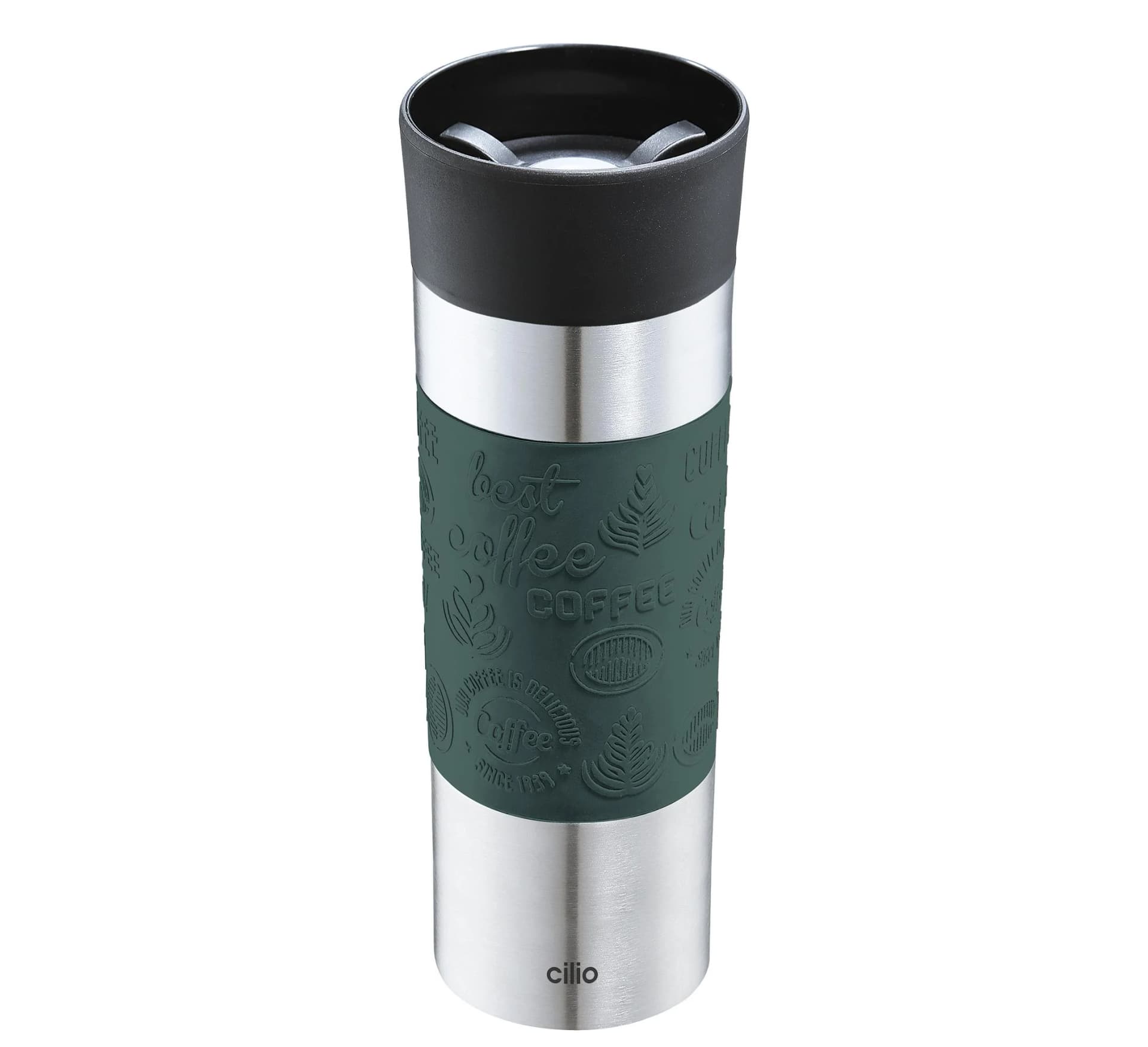 Isolierbecher cilio VIAGGIO Grün 500ml