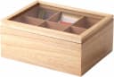 CONTINENTA Teebeutelbox Beige Natur 17,5 cm Lebensmittelaufbewahrungsbehälter Handarbeit Bild 2