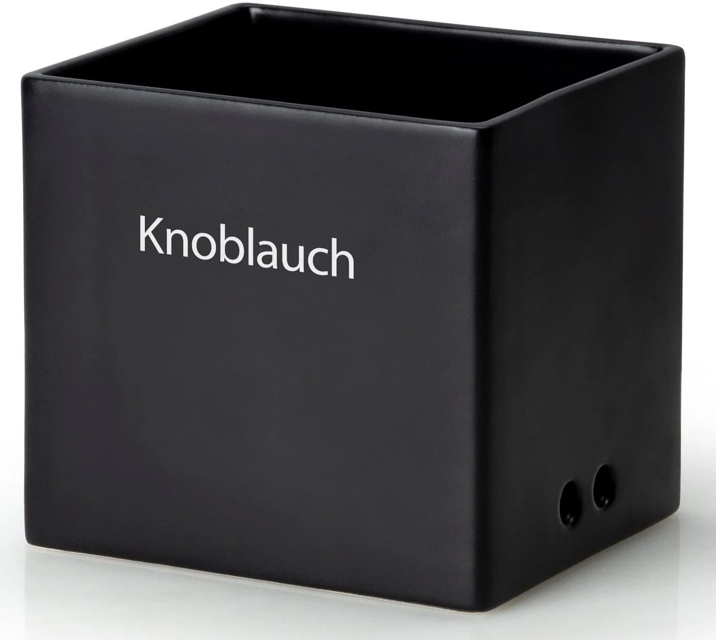 CONTINENTA Vorratsdose Keramik schwarz mit Holzdeckel - Bild 5