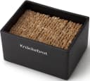 CONTINENTA Vorratsdose schwarz Keramik mit Holzdeckel Bild 4