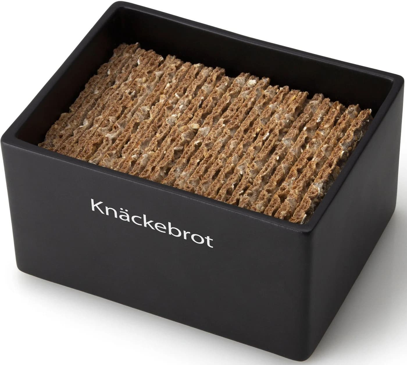 CONTINENTA Vorratsdose schwarz Keramik mit Holzdeckel - Bild 4