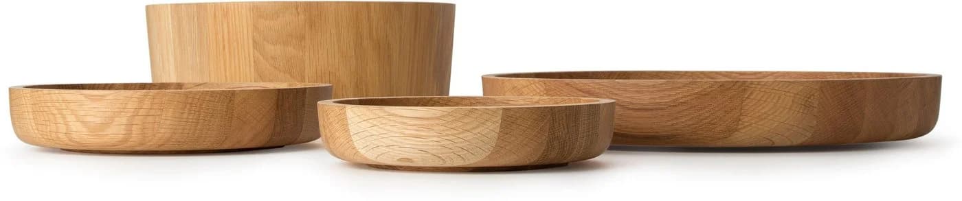 CONTINENTA Schale Eiche Braun Holzwerkstoff Design - Bild 3