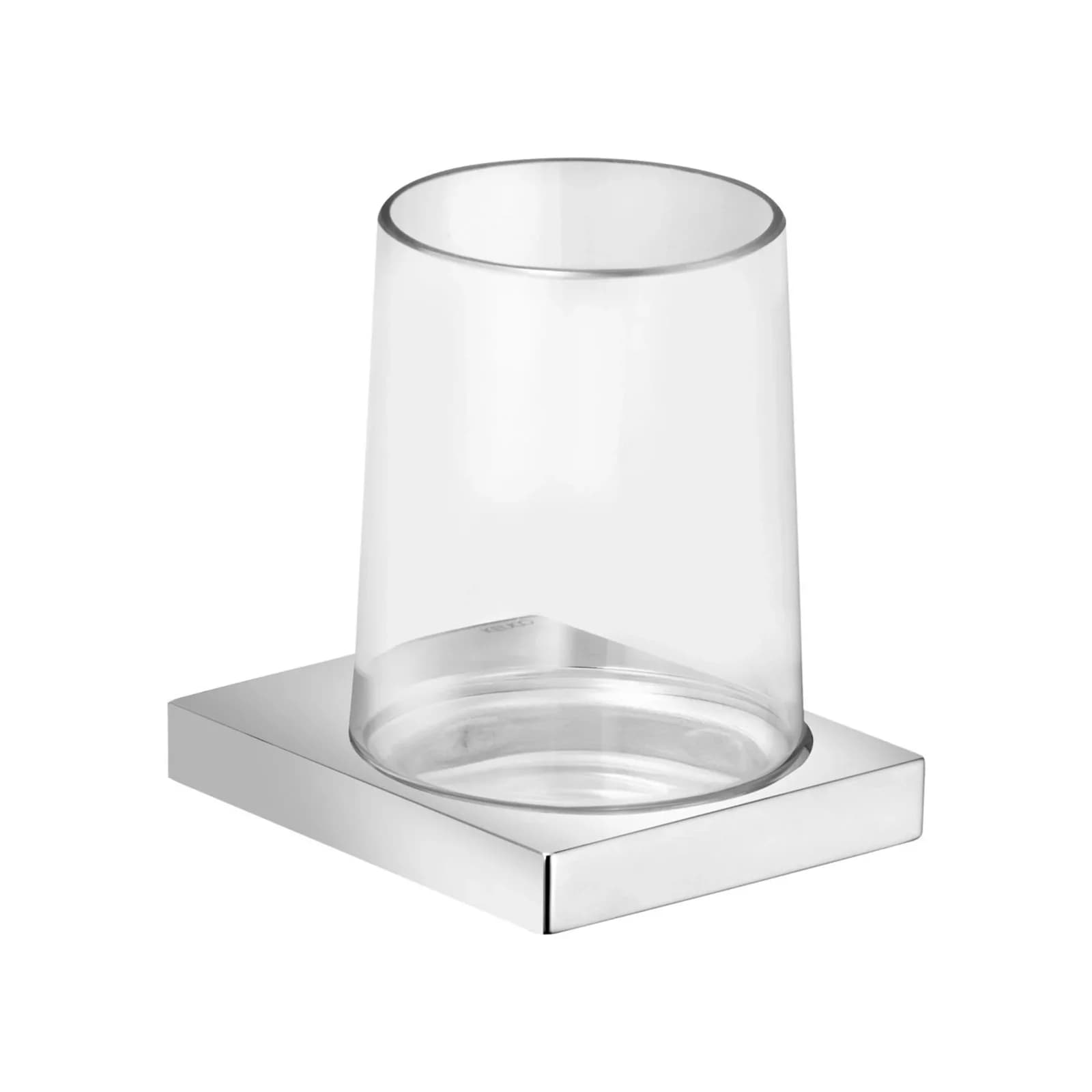 Keuco Glashalter Edition 11 mit Echtkr.-Glas und Halter, verchromt