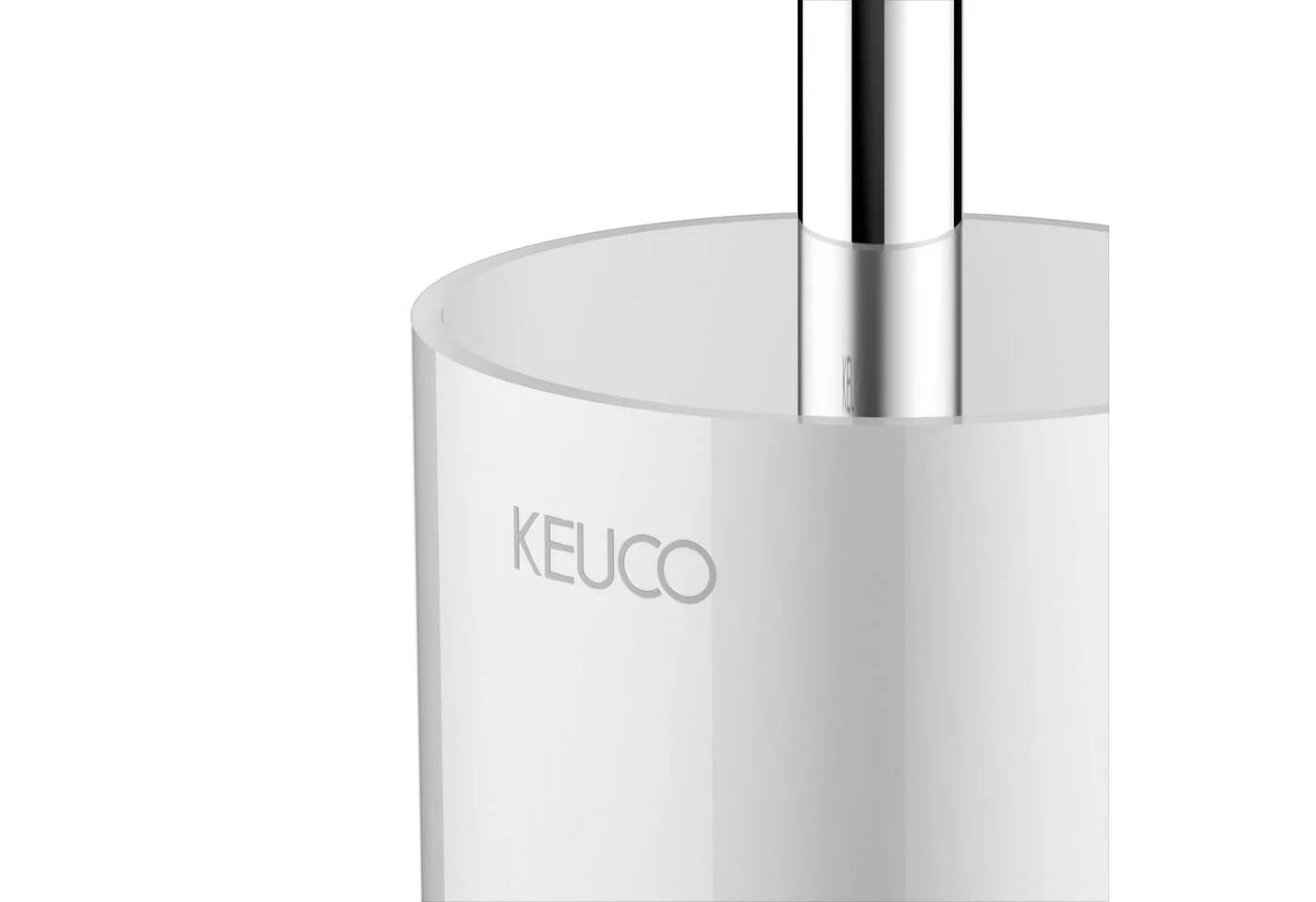 Keuco WC-Garnitur Edition 11 mit Kristallglas-Einsatz, verchromt - Bild 5