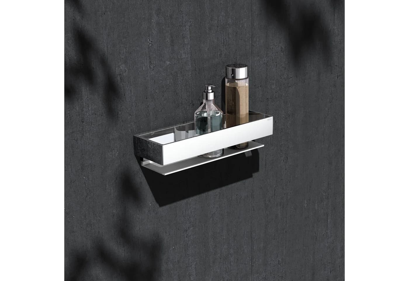 Keuco Duschablage Edition 11 Metall Wandmontage Silber Chrom
