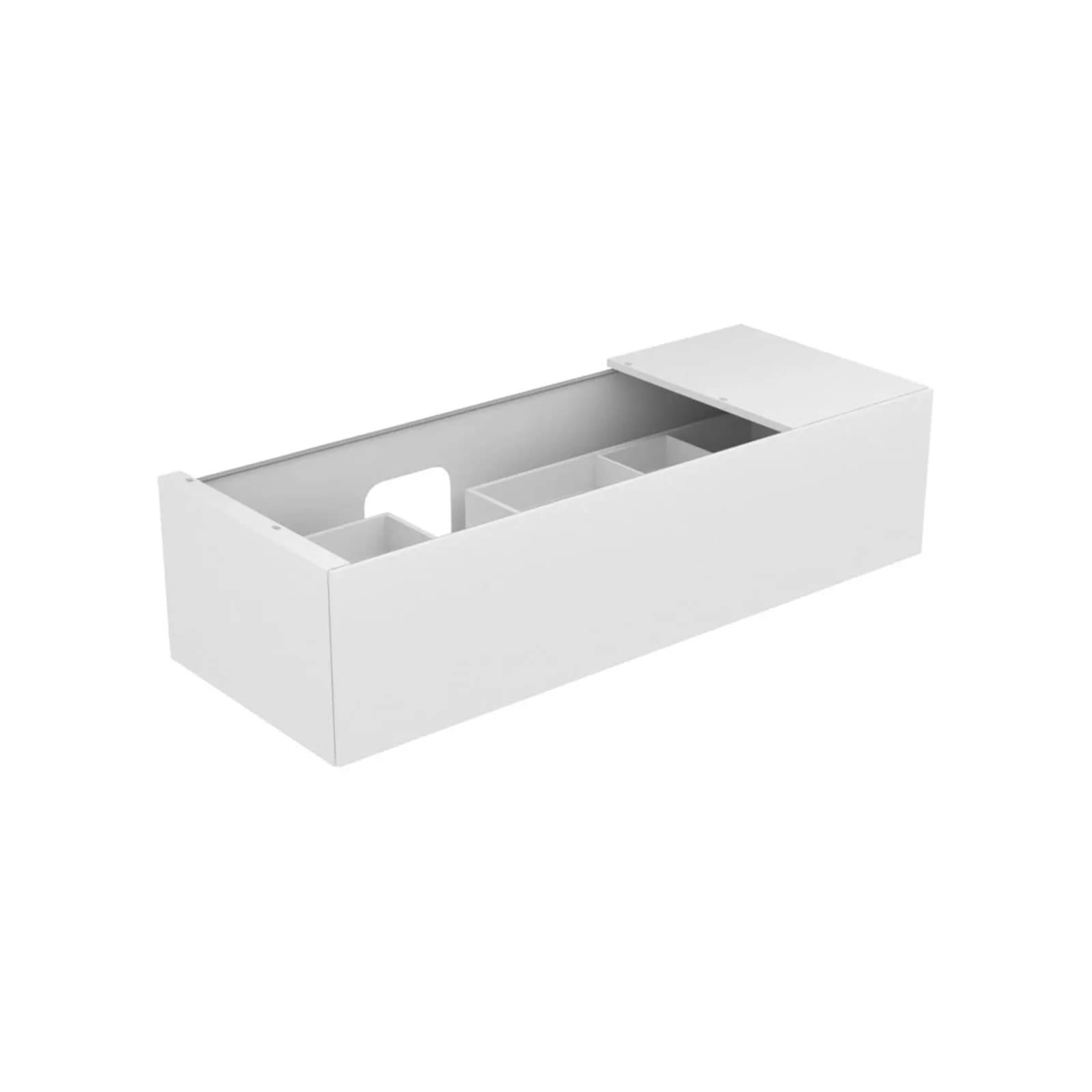 KEUCO Edition 11 Unterschrank 31163300100 140x35x53,5 cm LED Seidenmatt Weiss