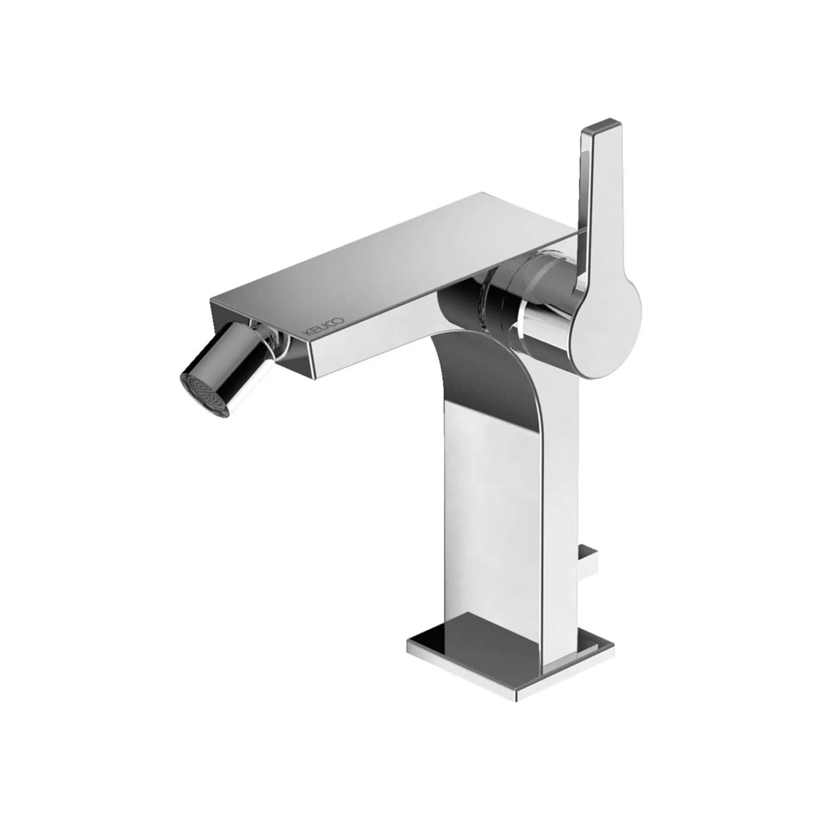 KEUCO Edition 11 Bidetarmatur 51109130000 Ausladung 139mm Schwarzchrom