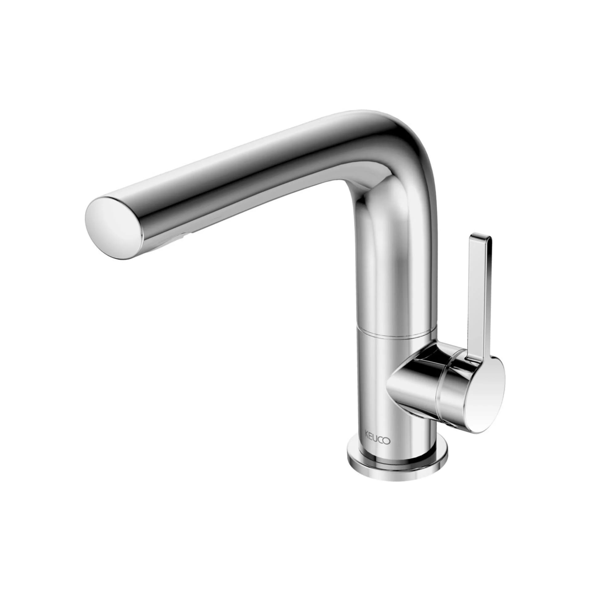 KEUCO Edition 400 Waschtischarmatur Bronze gebürstet 153mm