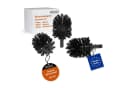 Keuco Ersatzbürstenkopf 3er Set Schwarz für WC-Reinigungsbürste Bild 2