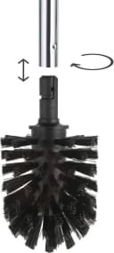 Keuco Ersatzbürstenkopf 3er Set Schwarz für WC-Reinigungsbürste Bild 5