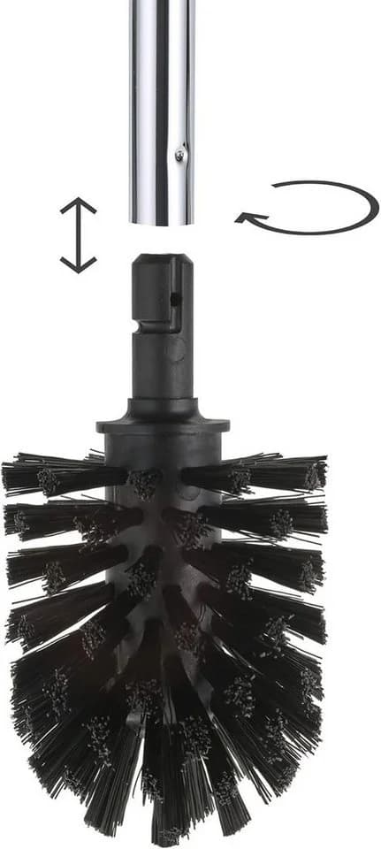Keuco Ersatzbürstenkopf 3er Set Schwarz für WC-Reinigungsbürste - Bild 5