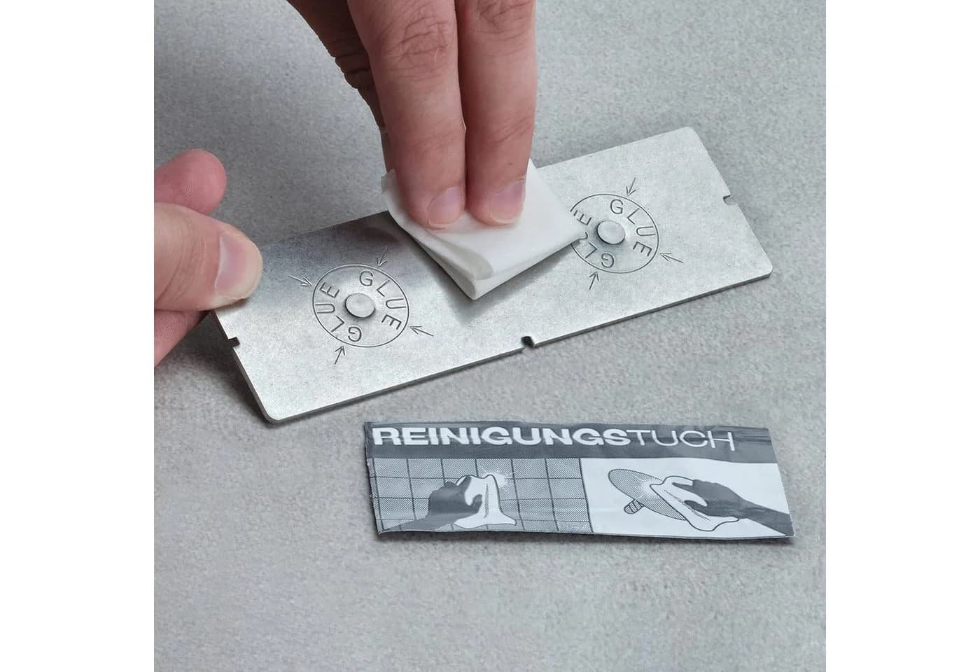 Keuco Klebe-Set Typ 4 für Feuchtpapierbox & Edition 11 Duschkörbe - Bild 4