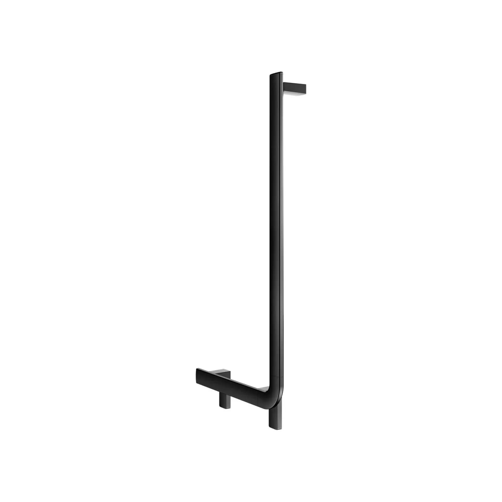 Keuco Axess Winkelgriff 35006370801 90Grad, rechte Ausführung, 851x381mm, schwarz matt