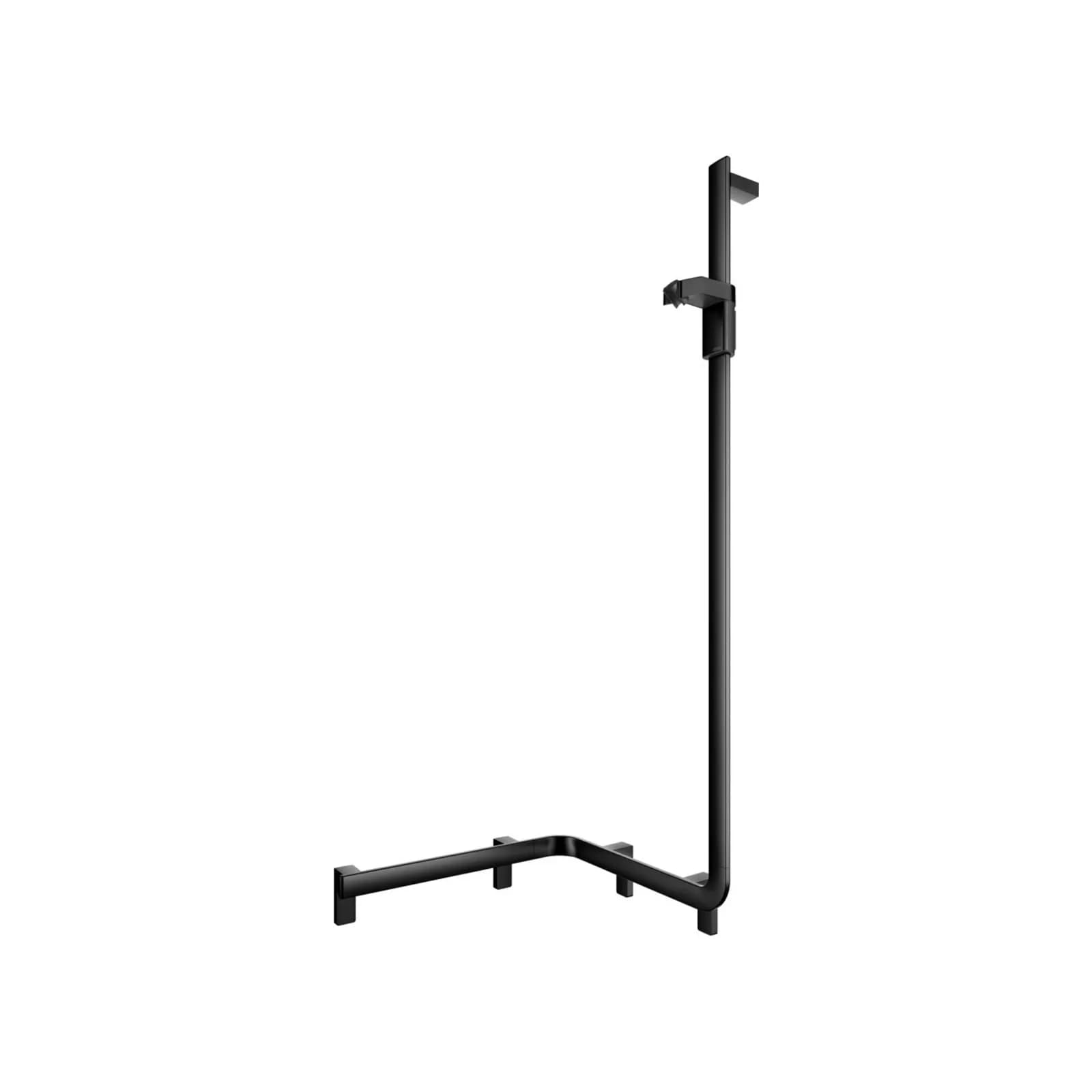 KEUCO AXESS Eck-Duschhandlauf 90° mit Brausestange rechts Metall