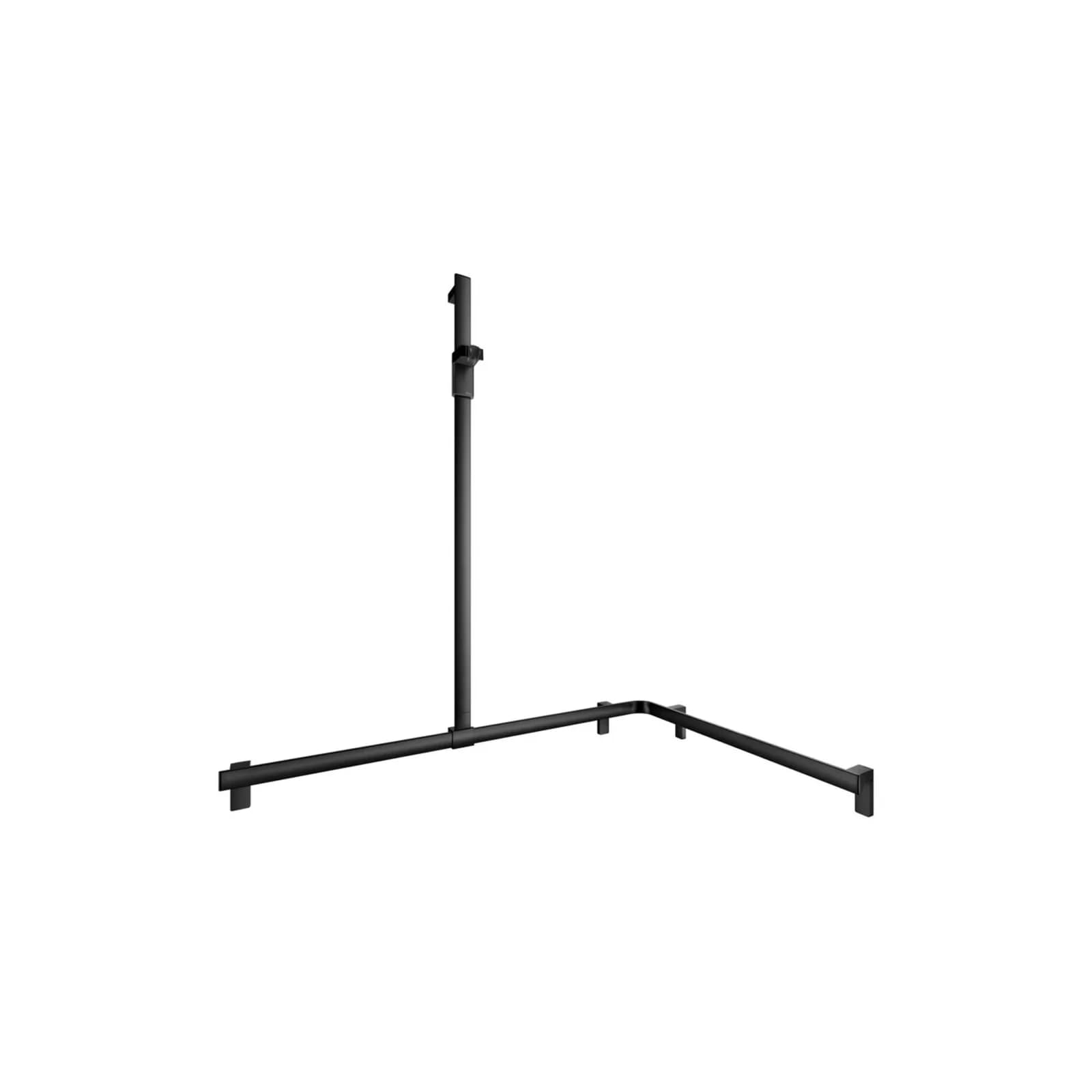 KEUCO AXESS Eck-Duschhandlauf 90° mit Brausestange Metall