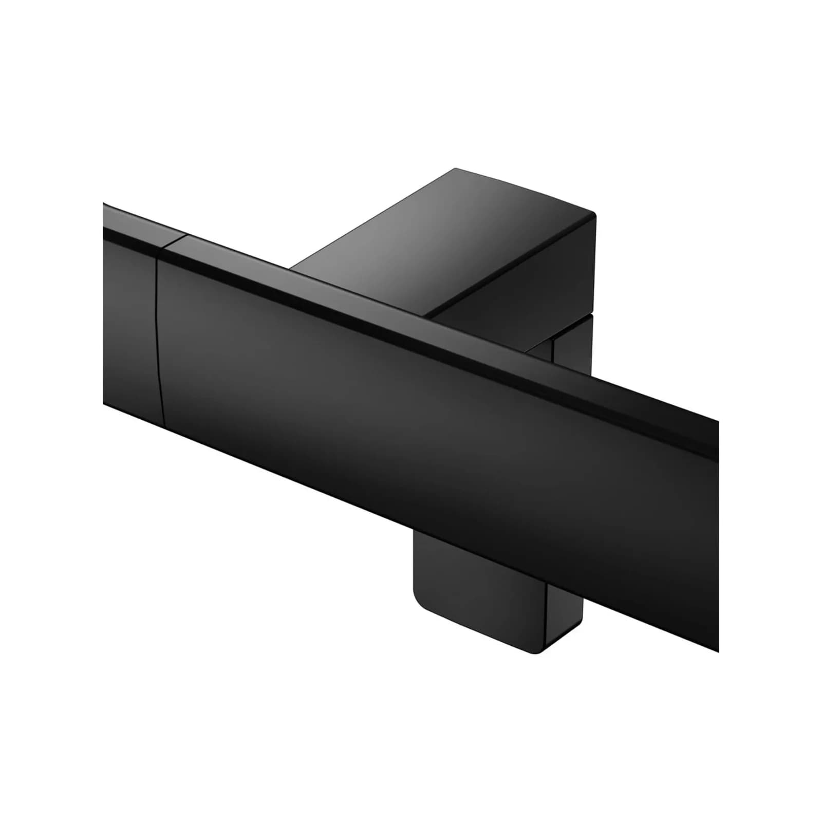 Keuco Axess Dusch-/Wannenhandlauf Schwarz Matt 850 x 850 mm