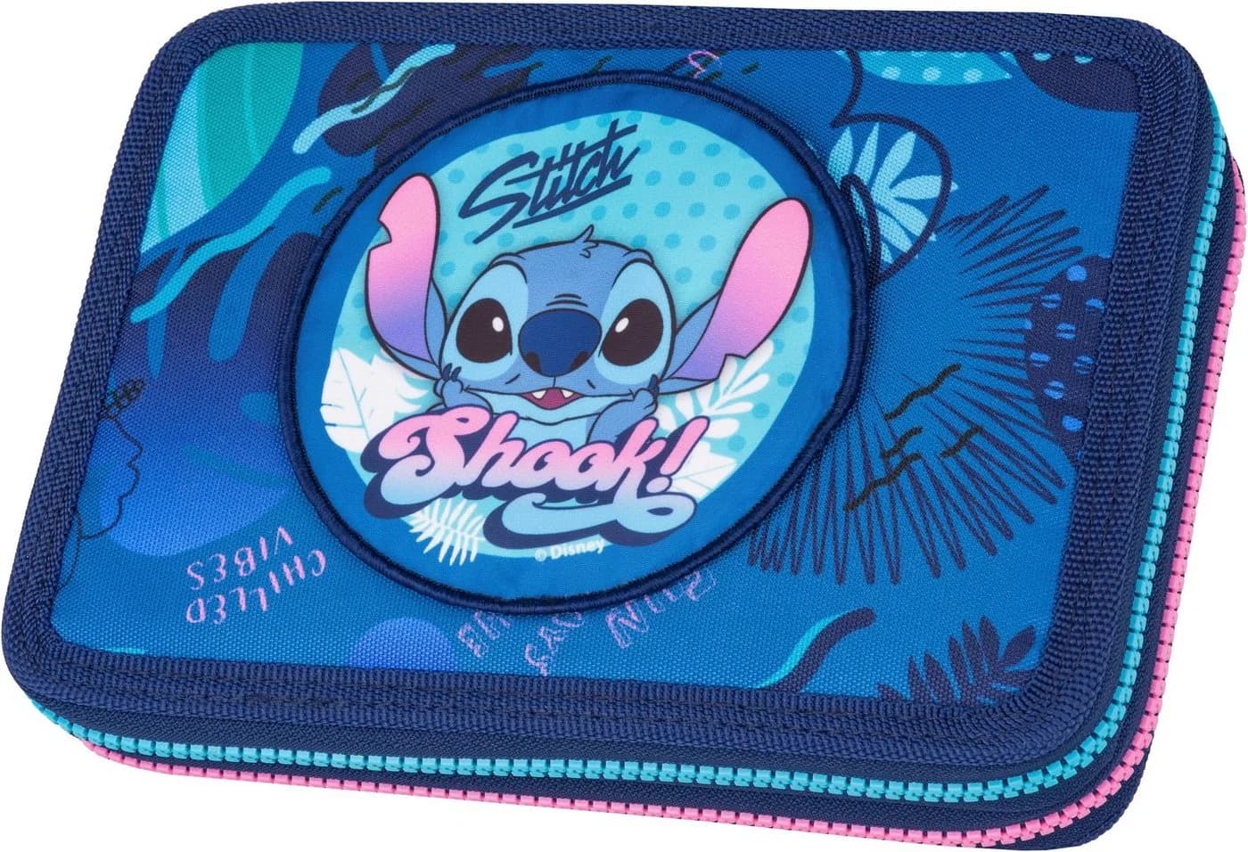 Federmäppchen COOLPACK Disney Stitch XL befüllt Polyester blau - Bild 2