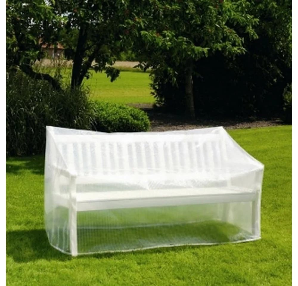 Jürgen Westerholt GmbH Schutzhülle für Gartenbänke Transparent Wetterfest - Bild 2