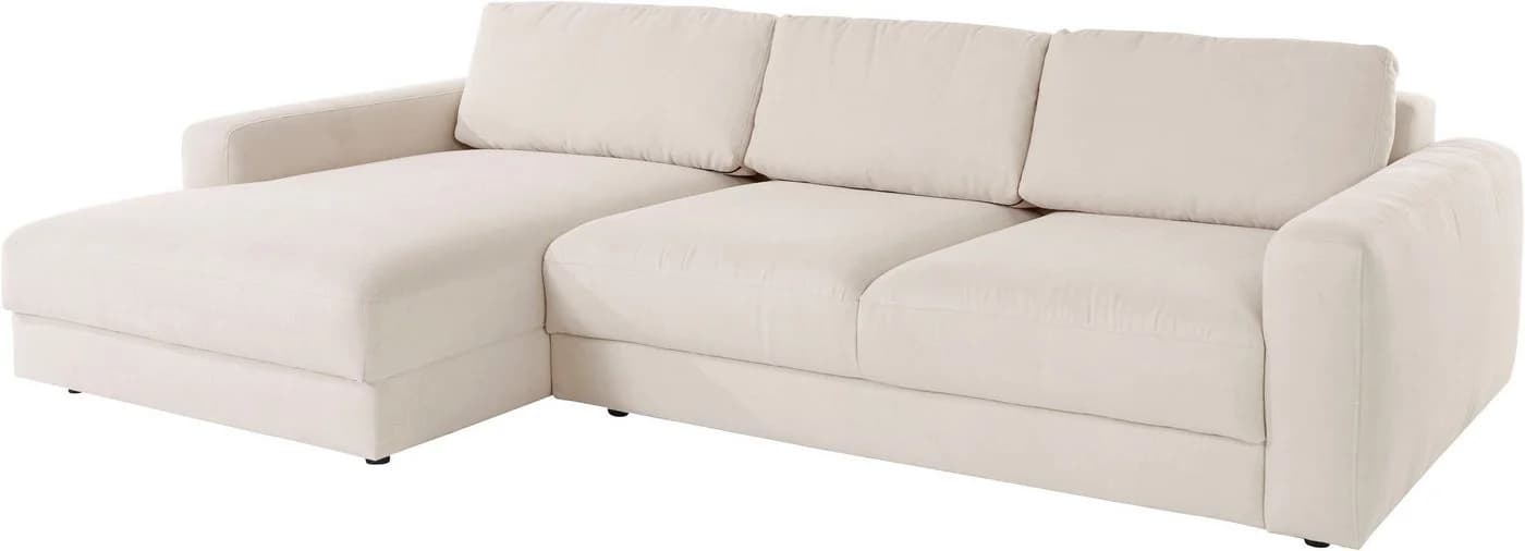 HOME AFFAIRE Ecksofa Bloomfield L-Form Beige mit Sitztiefenverstellung - Bild 3