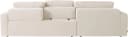 HOME AFFAIRE Ecksofa Bloomfield L-Form Beige mit Sitztiefenverstellung Bild 4
