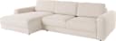 HOME AFFAIRE Ecksofa Bloomfield L-Form Beige mit Sitztiefenverstellung Bild 5